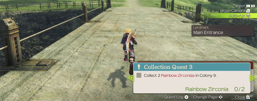 Active quests in Xenoblade Chronicles Definitive Edition